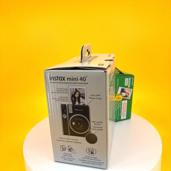Fujifilm Instax Mini 40 Instant Camera with Two Film Refills - Picture 11 of 17